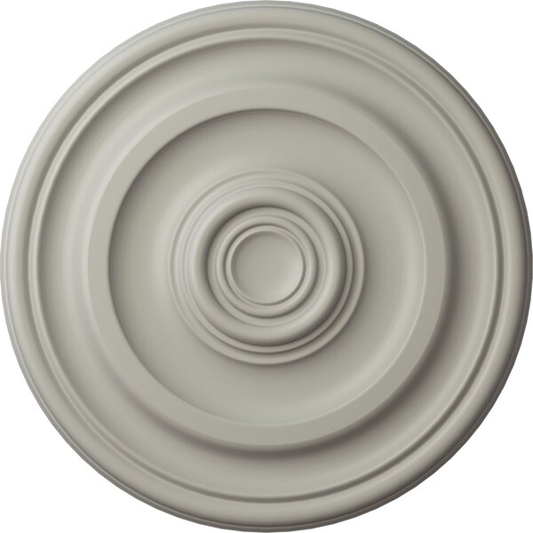 Ekena Millwork Kepler Traditional Ceiling Medallion (For Canopies up to 2 5/8"), 11 7/8"OD x 1 1/4"P, Pot of Cream CM12KPPCF - main
